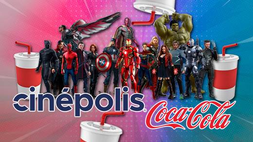 Cinépolis también venderá los vasos coleccionables de Coca Cola y Marvel, pero ¿y el precio?