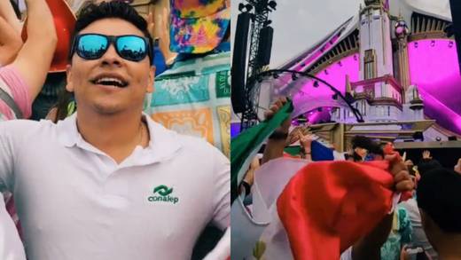 VIDEO: Ex alumno del Conalep llega a Tomorrowland con el uniforme