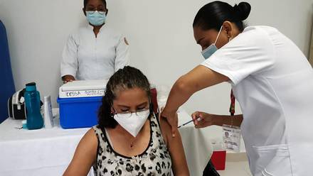 Vacunación en Oaxaca