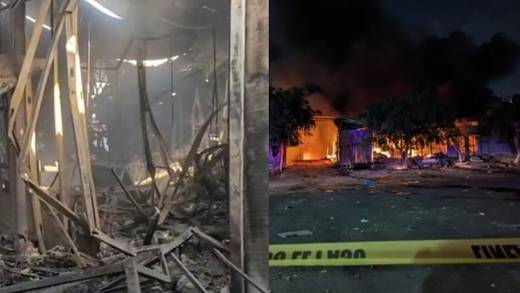 ¿Qué pasó en la Central de Abastos de Celaya? Incendio consume varios locales