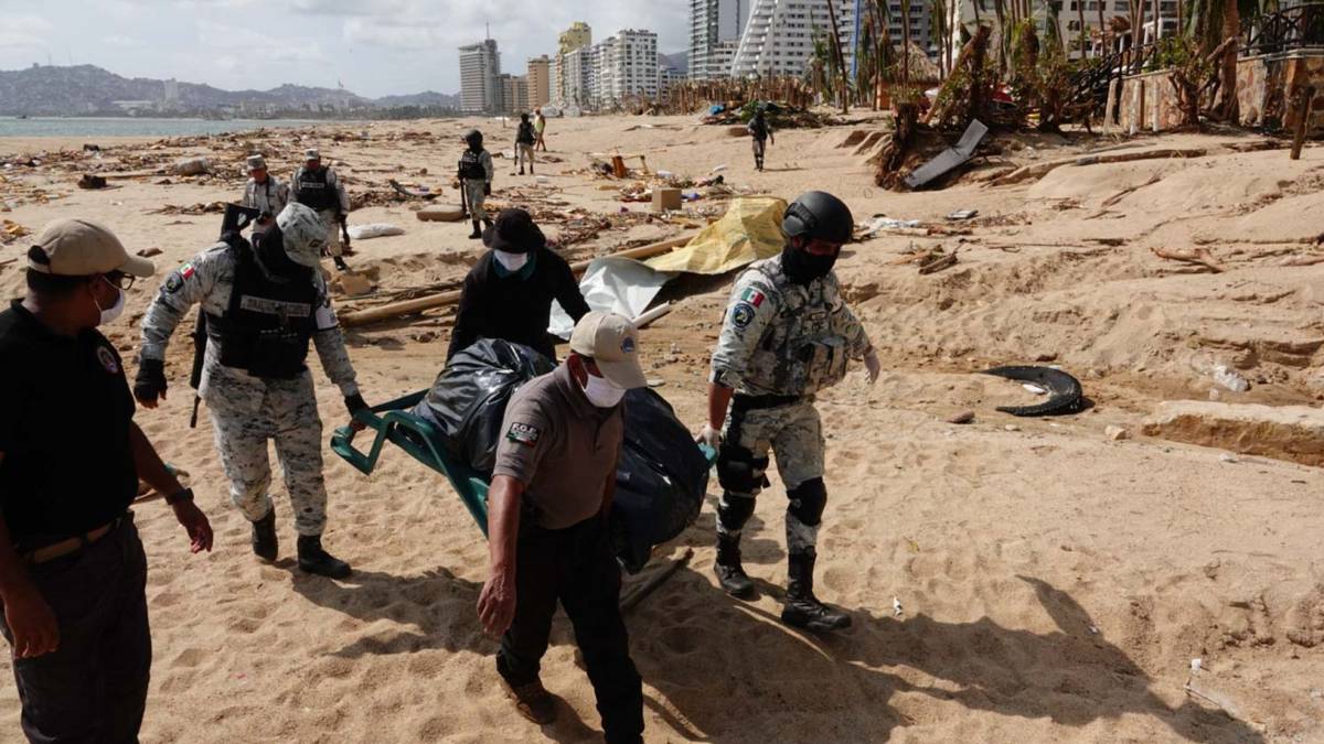 ¿Cuántas personas murieron en Acapulco por el huracán Otis? Gobierno de AMLO informa que suman 39 víctimas