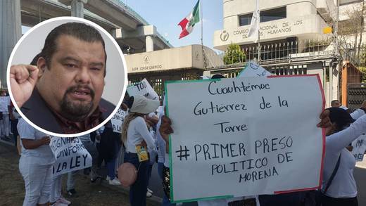 Cuauhtémoc Gutiérrez de la Torre: Piden a la CNDH intervenir para su traslado del penal del Altiplano a uno de CDMX
