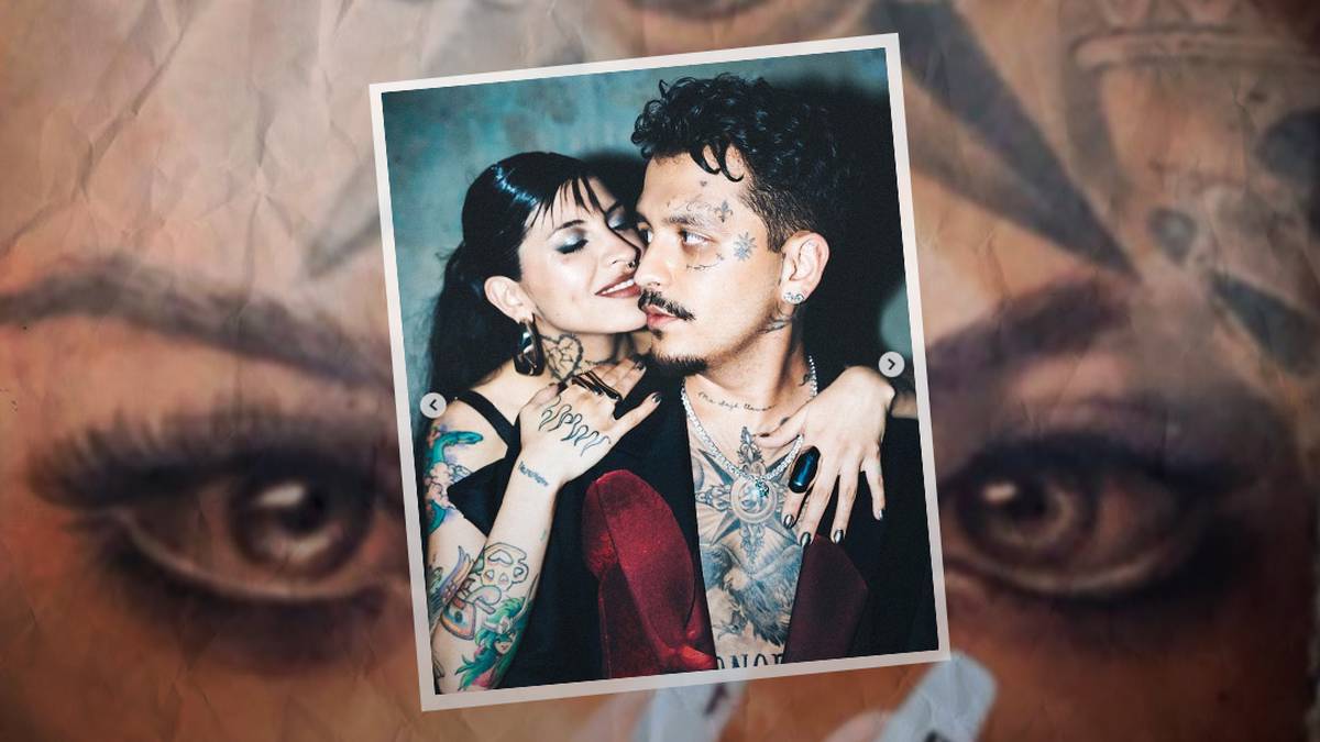 Christian Nodal y Cazzu protagonizan sensuales fotos que revelan qué pasó con el tatuaje de Belinda