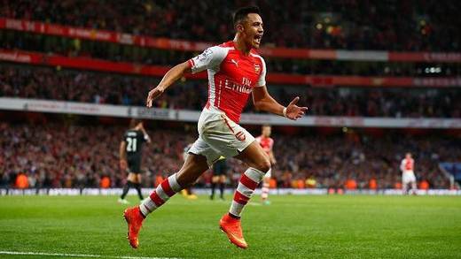 Alexis Sánchez se apunta un "doblete" en el triunfo del Arsenal