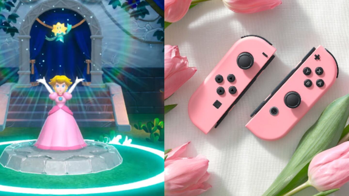 Princess Peach Showtime! se apodera de Nintendo Switch con preciosos  controles rosas; precio y cuándo comprar