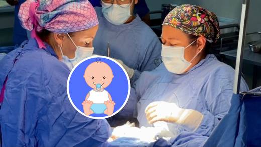 Dariel Alarí es el primer niño que nace en 2023 en el IMSS
