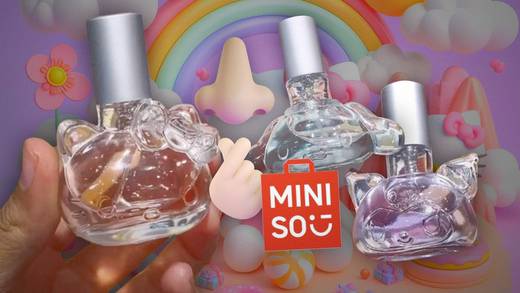 Los perfumes de Hello Kitty y otros personajes de Sanrio que puedes comprar en Miniso a buen precio