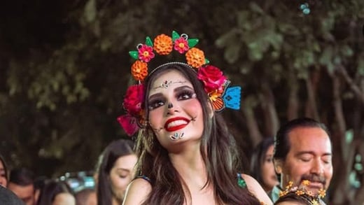Día de Muertos: Geraldine Ponce se luce como Catrina durante Festival de las Almas Eternas