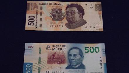 Billetes de 500 pesos