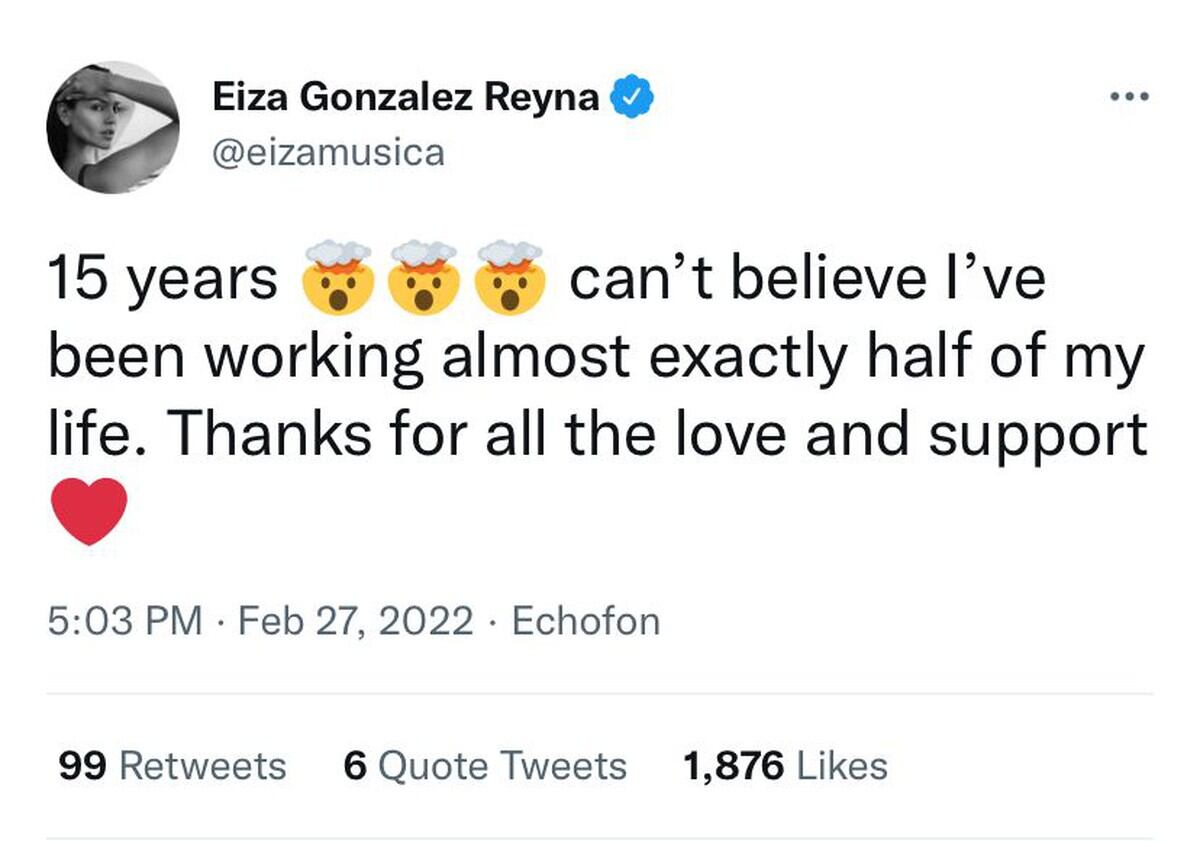 Tuit, Eiza González
