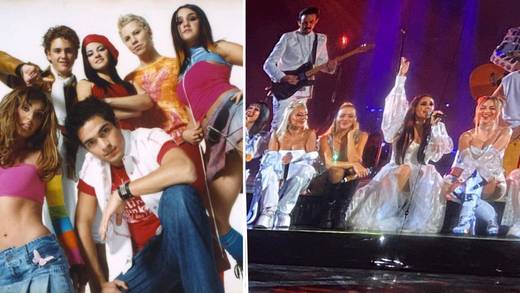 ¿Yahir, Kalimba, Fany Lu y Dulce María son los nuevos RBD? Esto ocurrió en los 2000s Pop Tour (VIDEO)