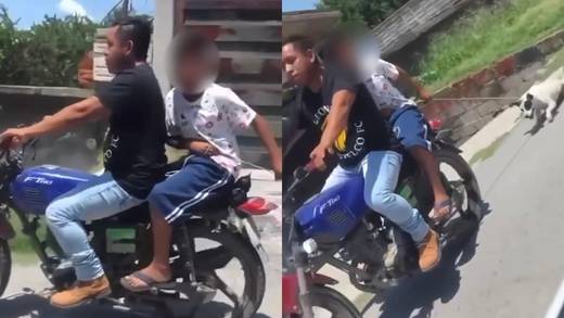 Arrastran a perrita amarrada a una motocicleta en Morelos; Arturo Islas amenaza con marcha si Cuauhtémoc Blanco no hace nada
