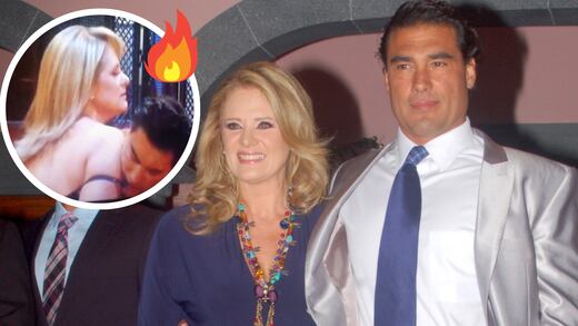 Eduardo Yáñez y Erika Buenfil apasionados en telenovela Amores Verdaderos, pero terminaron peleados