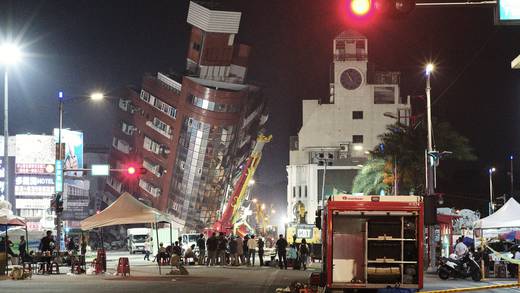 Taiwán: Las fotos y videos del desastre por el terremoto de magnitud 7.4