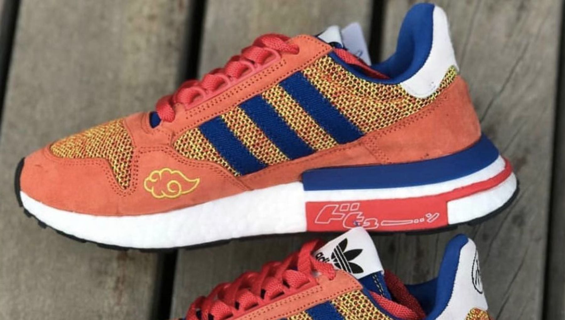 esclavo División Regan Así son los tenis de Goku de ADIDAS