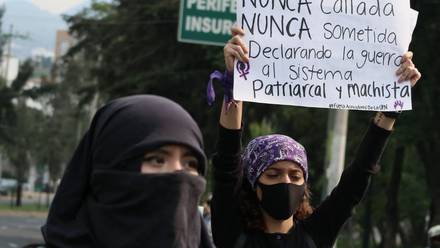 Protesta por acoso sexual en la UPN