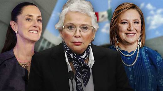 Olga Sánchez Cordero sí ve a Xóchitl Gálvez como candidata pero “si hay una mujer presidenta debe ser de izquierda”