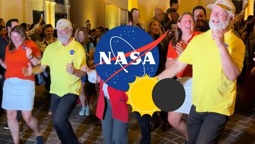 Los de la NASA llegan a Mazatlán por eclipse solar del 8 de abril bailando al ritmo de la banda