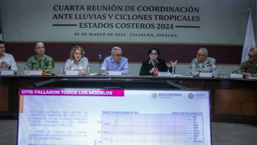 Rubén Rocha encabeza reunión con la coordinadora nacional de Protección Civil