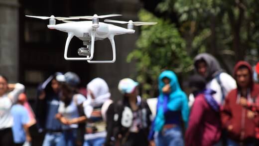 Proponen 3 años de prisión por usar drones con fines delictivos