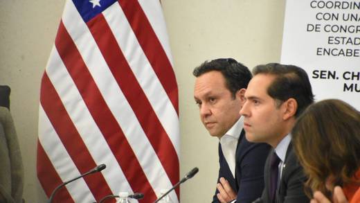 Clemente Castañeda expresa preocupación por tema migratorio en reunión parlamentaria México Estados Unidos