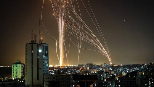 Hamás lanza misiles aéreos contra Tel Aviv, Israel (VIDEO)