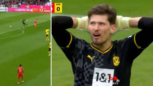 VIDEO: Portero del Borussia Dortmund comete uno de los peores errores del año