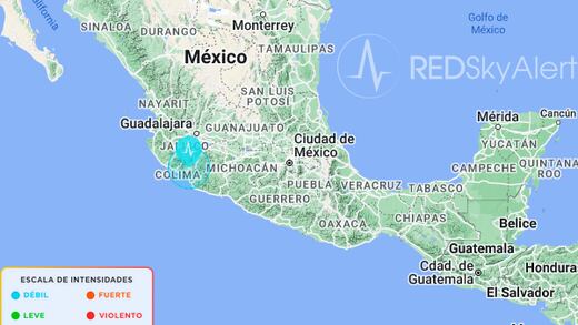 Temblor hoy: Sismo de magnitud 4.6 se siente en Colima