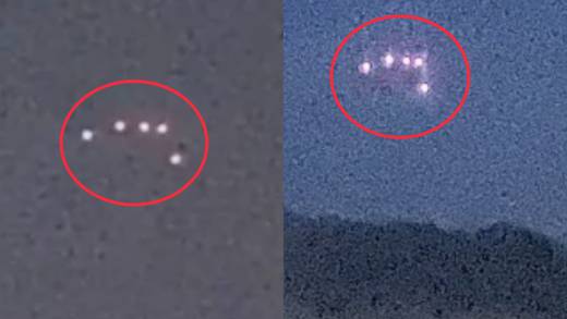 Jaime Maussan revela video de un OVNI gigante sobrevolando base militar