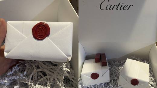 Cartier ya entregó los aretes que vendió baratísimos y hasta regalito le tocó al mexicano