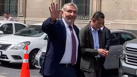 Adán Augusto López tuvo un inesperado regreso a Palacio Nacional buscando a AMLO
