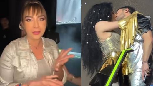 Una celosa Daniela Luján le reclama a Martín Ricca por andarse besuqueando con otra (VIDEO)