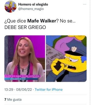 Mafe Walker, señora que habla idioma alienígena, aterriza con los mejores  memes