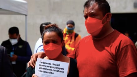 Padres de menor presuntamente abusado por Benjamín Saúl Huerta