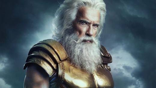 Arnold Schwarzenegger sorprendió como ‘Zeus’ en el póster de un proyecto misterioso