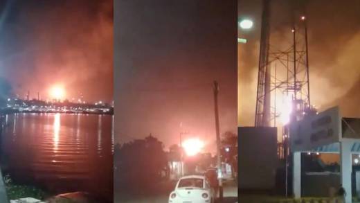 ¿Qué pasó en la refinería Lázaro Cárdenas de Minatitlán? Una fuerte explosión sacudió sus instalaciones