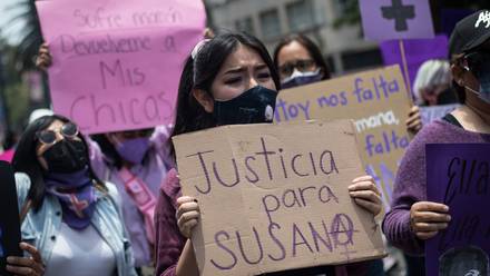 Protesta feminicidio en CDMX