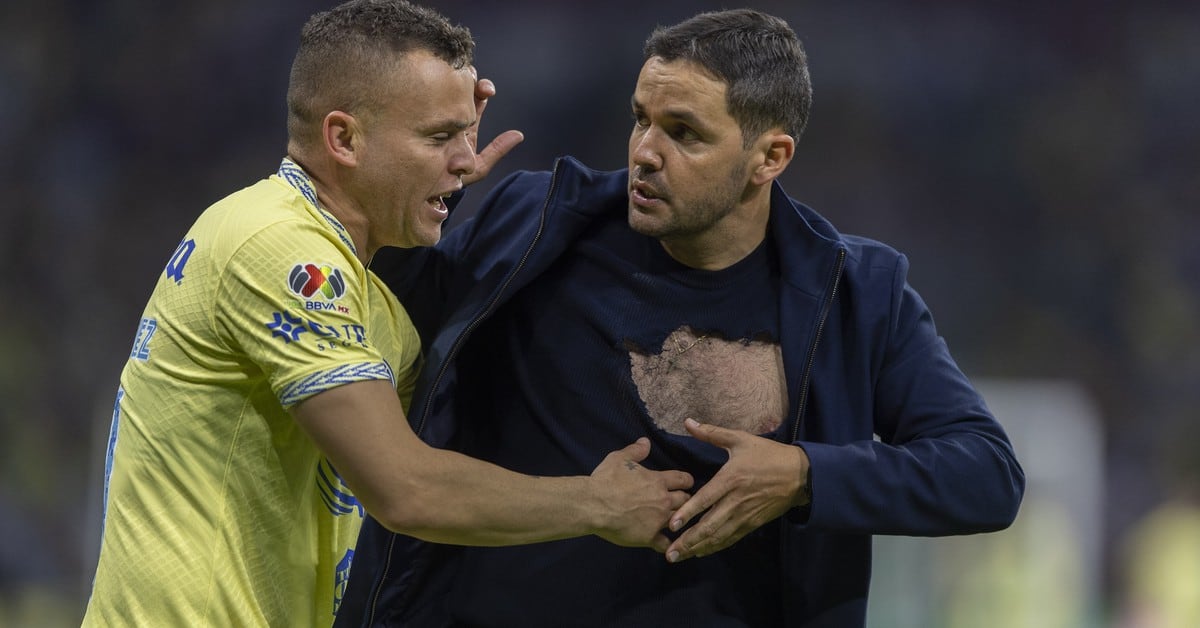 Club León pronounces itself against the referee’s aggression and expulsion of Nicolás Larcamón;  ended up with a torn shirt
