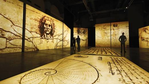‘El Universo de Leonardo da Vinci’ llega al Zócalo de la CDMX