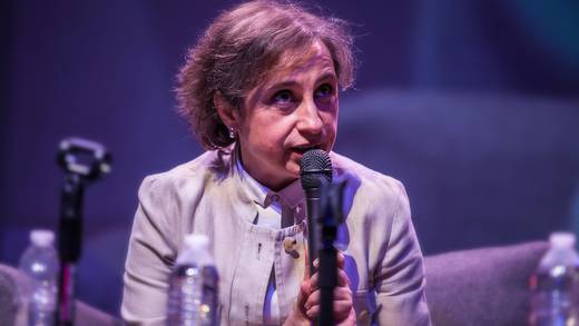 Carmen Aristegui acusa que Va por México no la consultó para usar su imagen en lista de “perseguidos políticos” 