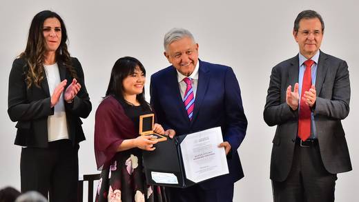 Alexa Moreno recibe el Premio Nacional de Deporte 2019