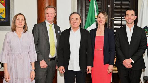 Alfonso Durazo se reunió con el embajador de Finlandia en México