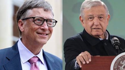 Bill Gates y AMLO