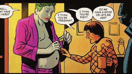 El Joker embarazado de DC Cómics bastó para exhibir la transfobia de muchos