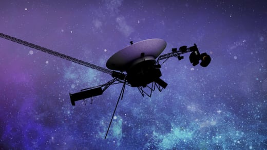 La sonda Voyager 1 recupera contacto con la Tierra y envía su primera señal en 5 meses