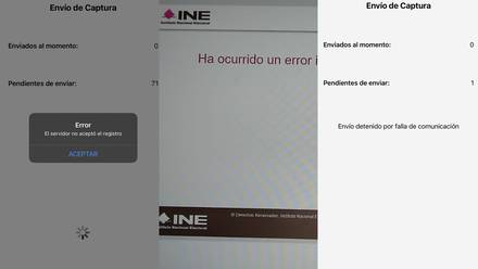 Denuncian fallas en el portal y en la app del INE para la recolección de firmas para la revocación de mandato