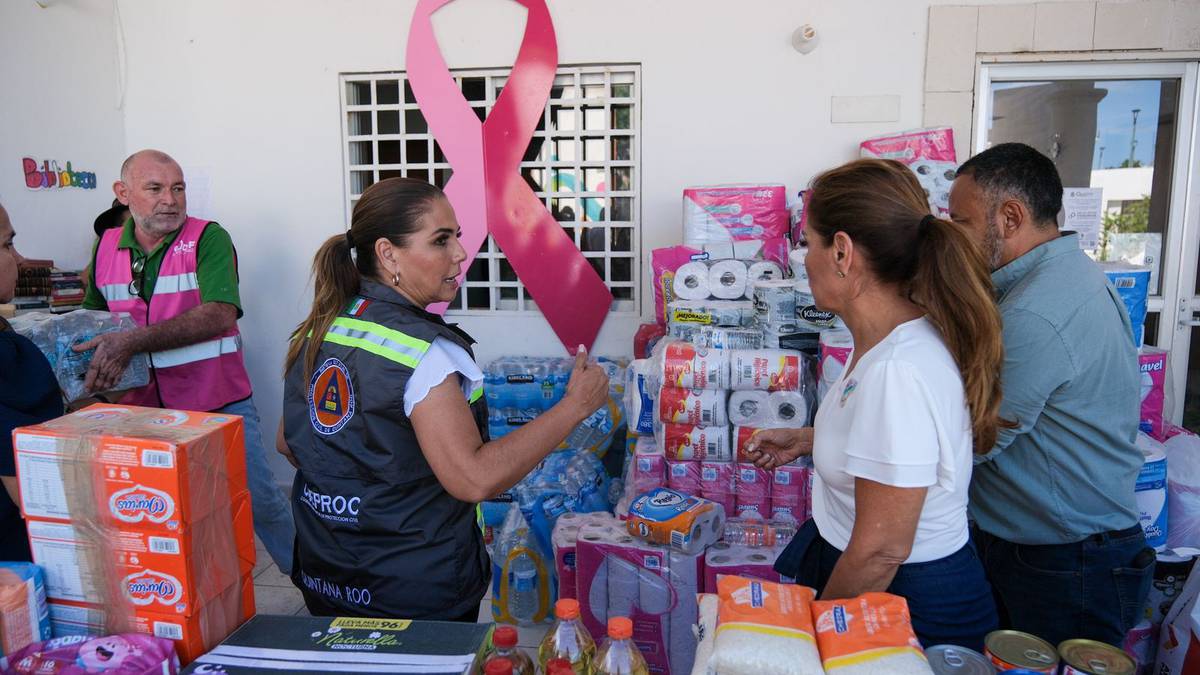 Mara Lezama coordinó el envió de apoyo para damnificados de Acapulco