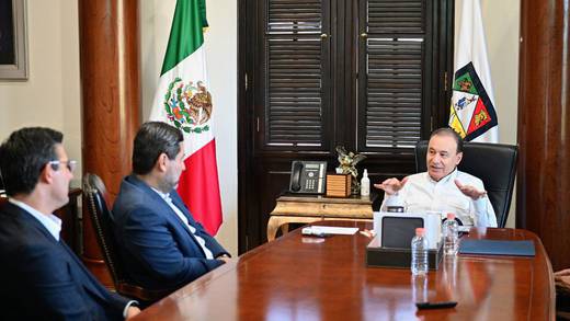 Alfonso Durazo presentó proyectos de infraestructura a CMIC México