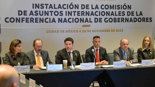 Samuel García asume la coordinación de la Comisión de Asuntos Internacionales de la Conago