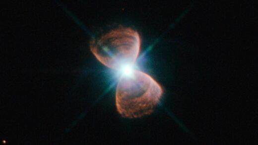 FOTO: Así se ve una estrella al final de su vida, captada por el telescopio Hubble
